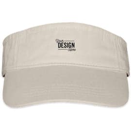 Valucap Bio-Washed Visor - Color: Stone