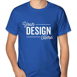 Bayside USA-Made Jersey T-shirt - Color: Royal