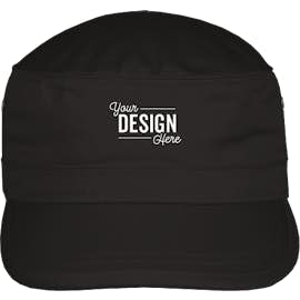 Econscious Organic Twill Military Hat - Color: Black