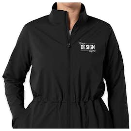 Under Armour Women's Cinched Windbreaker Jacket - Color: Black