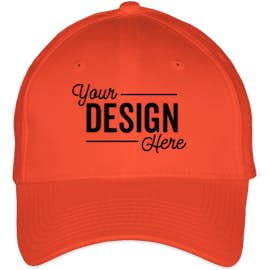 New Era 39THIRTY Stretch Fit Cotton Hat - Color: Orange