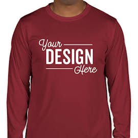 Canada - Team 365 Zone Long Sleeve Performance Shirt - Color: Sport Maroon