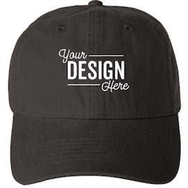 Pacific Headwear Bio-Washed Cotton Buckle Hat - Color: Charcoal