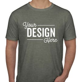 Canada - Gildan Softstyle Jersey T-shirt - Color: Heather Military Green