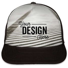 Port Authority Photo Real Snapback Trucker Hat - Color: City Street