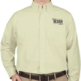 Ultra Club Wrinkle-Free Oxford Dress Shirt - Color: Lime