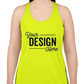 Badger Women's Performance Racerback Tank - Color: Safety Yellow