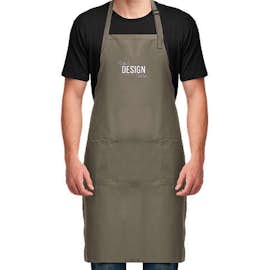 Port Authority Stain Release Extra Long Full Length Apron - Color: Khaki