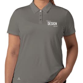 Adidas Women's Performance Polo - Color: Grey Three