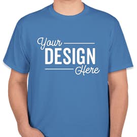 Canada - Fruit of the Loom 100% Cotton T-shirt - Color: Columbia Blue