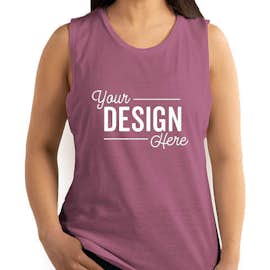 Next Level Women's Slim Fit Festival Muscle Tank - Color: Shiraz