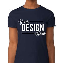Gildan Ultra Cotton Women's T-shirt - Color: Navy