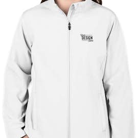 Team 365 Women's Soft Shell Jacket - Color: White