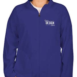 Team 365 Women's Full Zip Microfleece Jacket - Color: Sport Royal