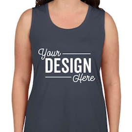 Anvil Women's Freedom Muscle Tank - Color: Navy