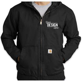 Carhartt Tall Washed Duck Active Jacket - Color: Black