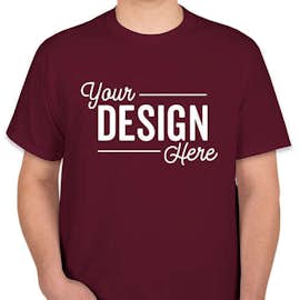 Canada - Fruit of the Loom 100% Cotton T-shirt - Color: Maroon