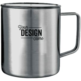 14 oz. Copper Vacuum Insulated Camper Mug - Color: Silver