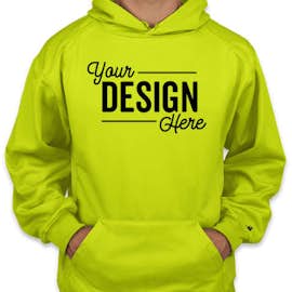 Badger Performance Pullover Hoodie - Color: Safety Yellow
