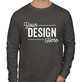 Canada - Bella + Canvas Long Sleeve Jersey T-shirt - Color: Asphalt