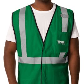 ML Kishigo Non-ANSI Enhanced Visibility Color Safety Vest - Color: Green