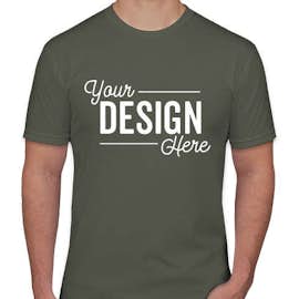 Next Level USA-Made Jersey T-shirt - Color: Military Green