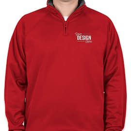 Jerzees Quarter Zip Performance Pullover - Color: True Red