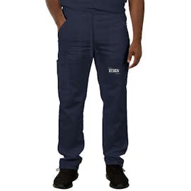 Cherokee Workwear Revolution Tapered Leg Drawstring Scrub Pant - Color: Navy