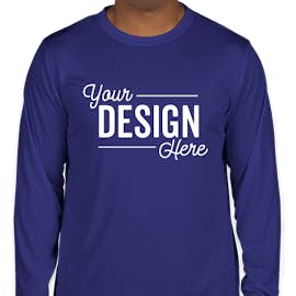 Canada - Team 365 Zone Long Sleeve Performance Shirt - Color: Sport Royal