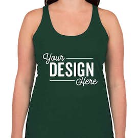 Canada - Bella + Canvas Women's Tri-Blend Racerback Tank - Color: Emerald Tri-Blend