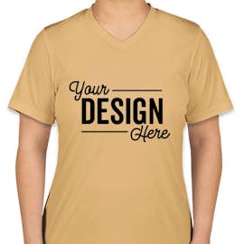 Canada - Team 365 Women's Zone V-Neck Performance Shirt - Color: Sport Vegas Gold