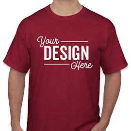 Canada - Gildan Ultra Cotton T-shirt - Color: Cardinal
