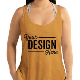 Next Level Women's Festival Side Slit Tank - Color: Antique Gold