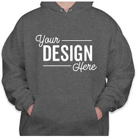 Hanes Ultimate Heavyweight Pullover Hoodie - Color: Charcoal Heather