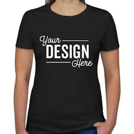 Next Level Women's Slim Fit Jersey T-shirt - Color: Black