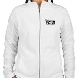 Port Authority Women's Full Zip Microfleece Jacket - Color: White