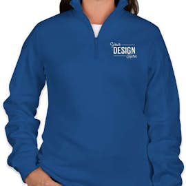 Sport-Tek Premium Women's Quarter Zip Sweatshirt - Color: True Royal
