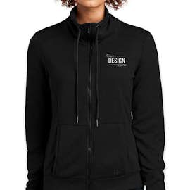 New Era Women's Performance Terry Full Zip Sweatshirt - Color: Black
