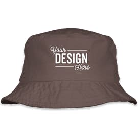 Sportsman Bio-Washed Bucket Hat - Color: Charcoal