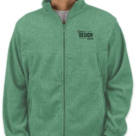 Harriton Full Zip Fleece Jacket - Color: Dill