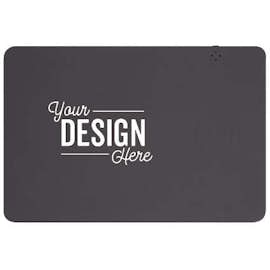 Full Color Qi Wireless Charging Mouse Pad Large - Color: Gray