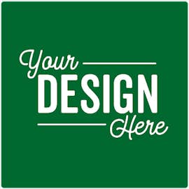 Full Color 3 in. Square Roll Labels (500 per roll) - Color: Kelly Green