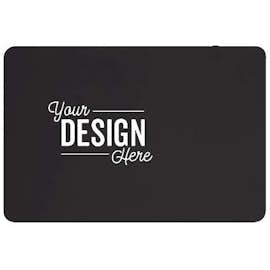 Full Color Qi Wireless Charging Mouse Pad Large - Color: Black