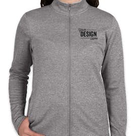 Champion Women's Performance Full Zip Jacket - Color: Slate Grey Heather