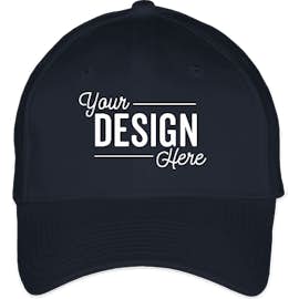 New Era 39THIRTY Stretch Fit Cotton Hat - Color: Deep Navy