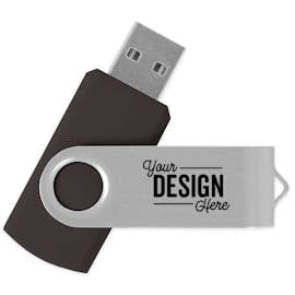 Rotate USB Flash Drive 8GB - Color: Black