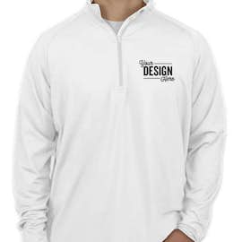Sport-Tek Performance Half Zip Pullover - Color: White