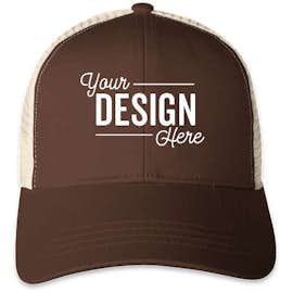 Econscious Organic/Recycled Trucker Hat - Color: Earth / Oyster