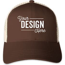Econscious Organic/Recycled Trucker Hat - Color: Earth / Oyster