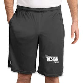 Russell Athletic Essential Performance Shorts with Pockets - Color: Stealth